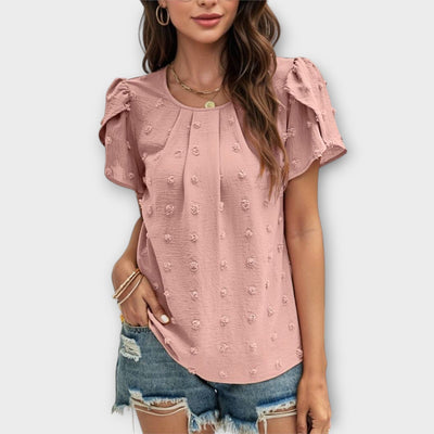 Mia | Elegant Polka Dot Blouse