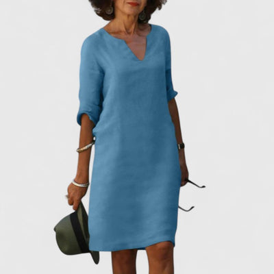 Hannah | Stylish V-Neck Dress
