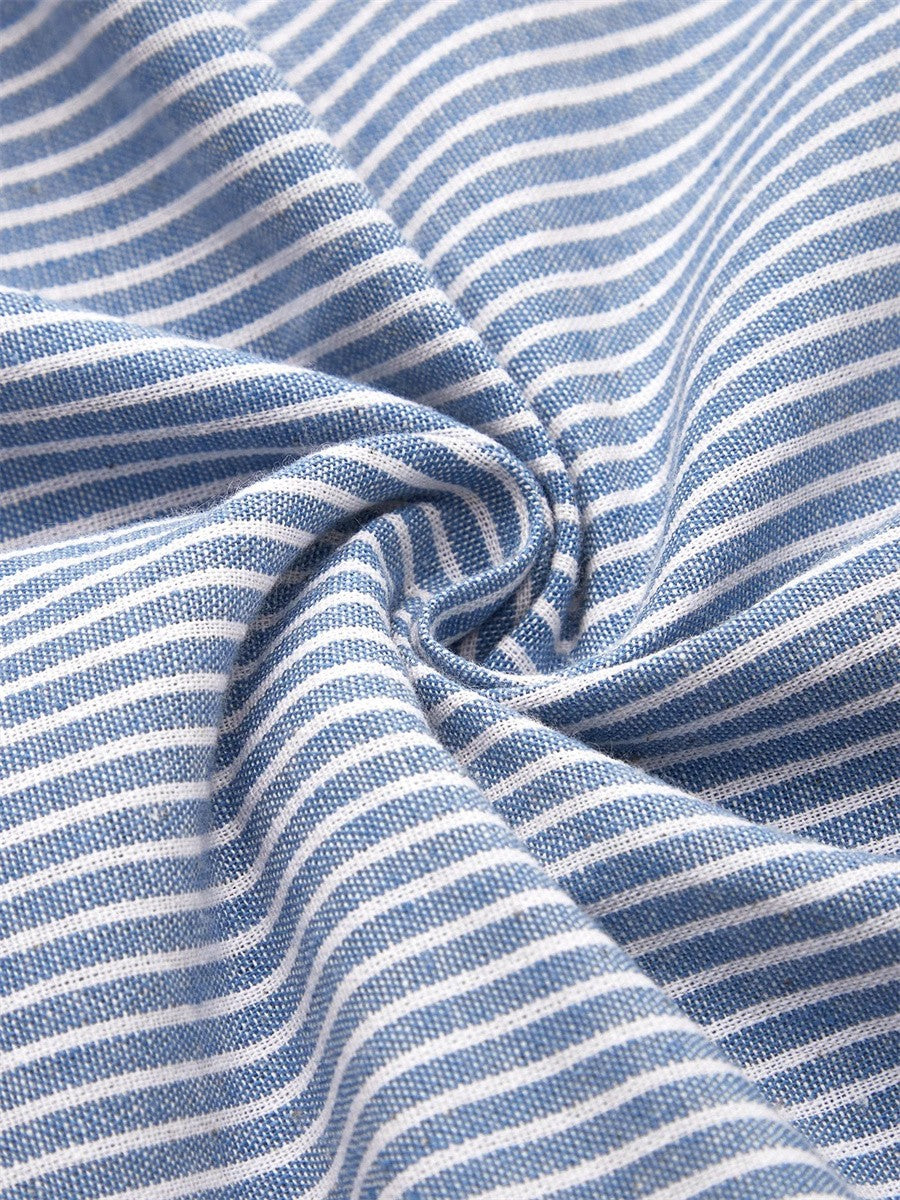Mia | Stylish Striped Midi