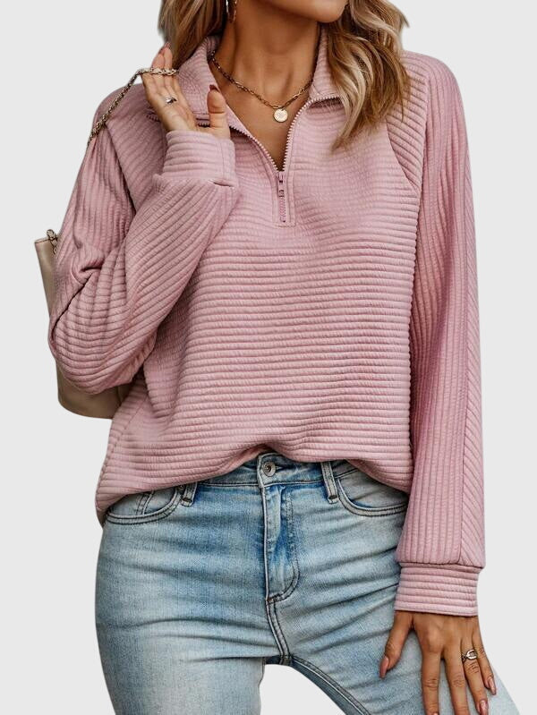 Sophie | Chic Half-Zip Sweater