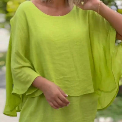 Samantha | Elegant Layered Top