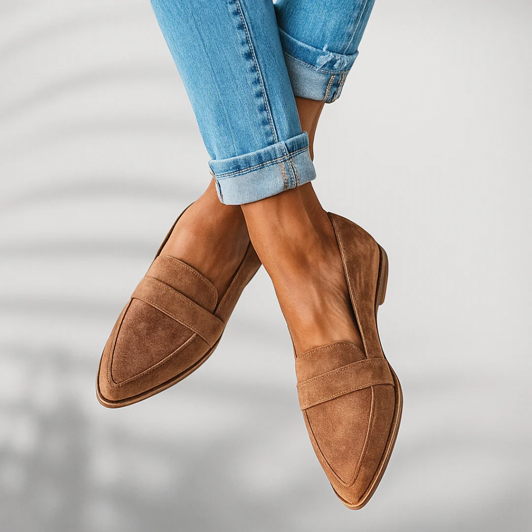 Mia | Comfortable Orthopedic Leather Loafers