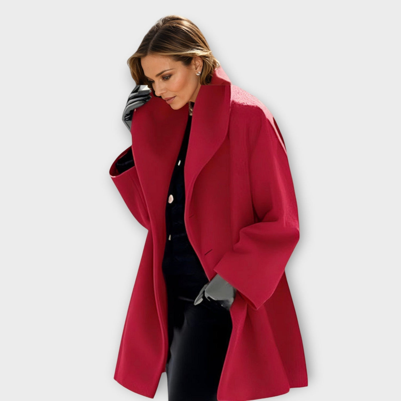 Maya | Windproof Wool Coat