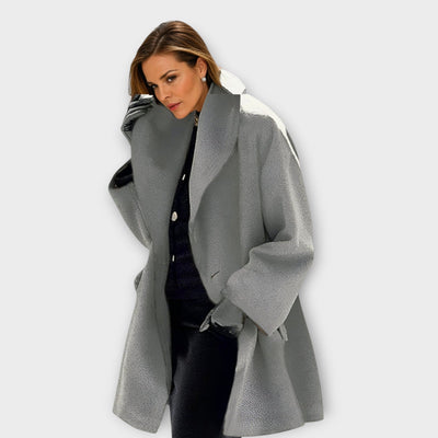 Maya | Windproof Wool Coat