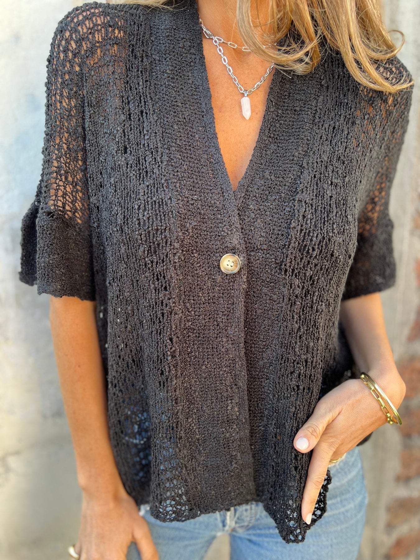 Clara | Chic Textured Top