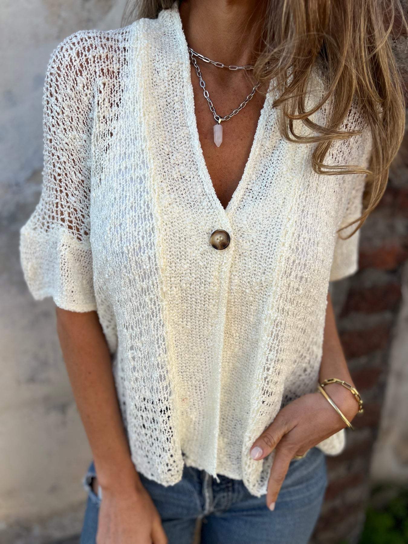Clara | Chic Textured Top