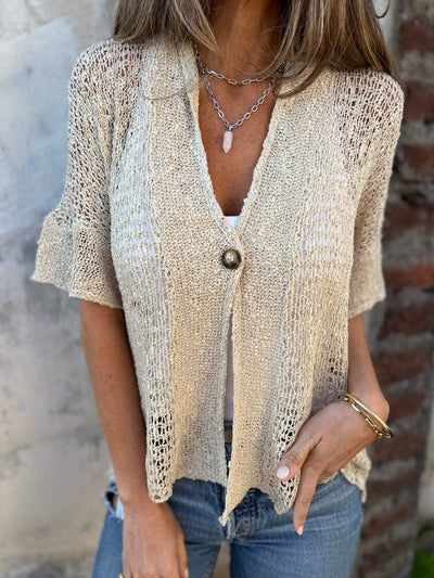 Clara | Chic Textured Top