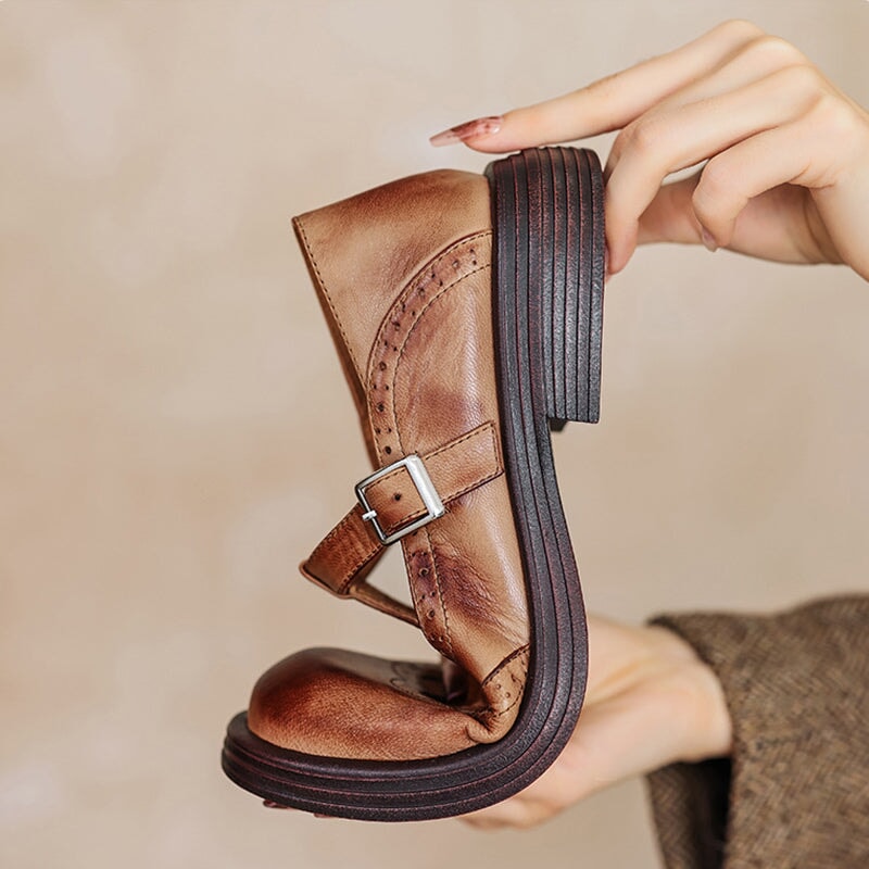 Sophie | Elegant Leather Flats