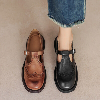 Sophie | Elegant Leather Flats