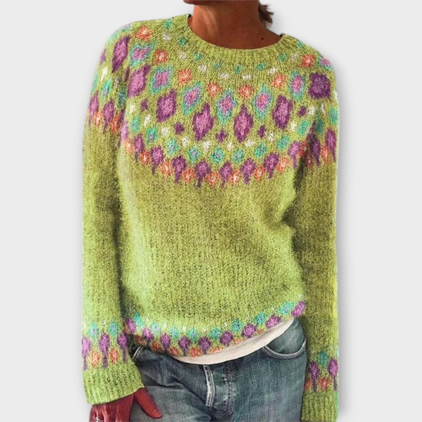 Mia | Cozy Retro Sweater