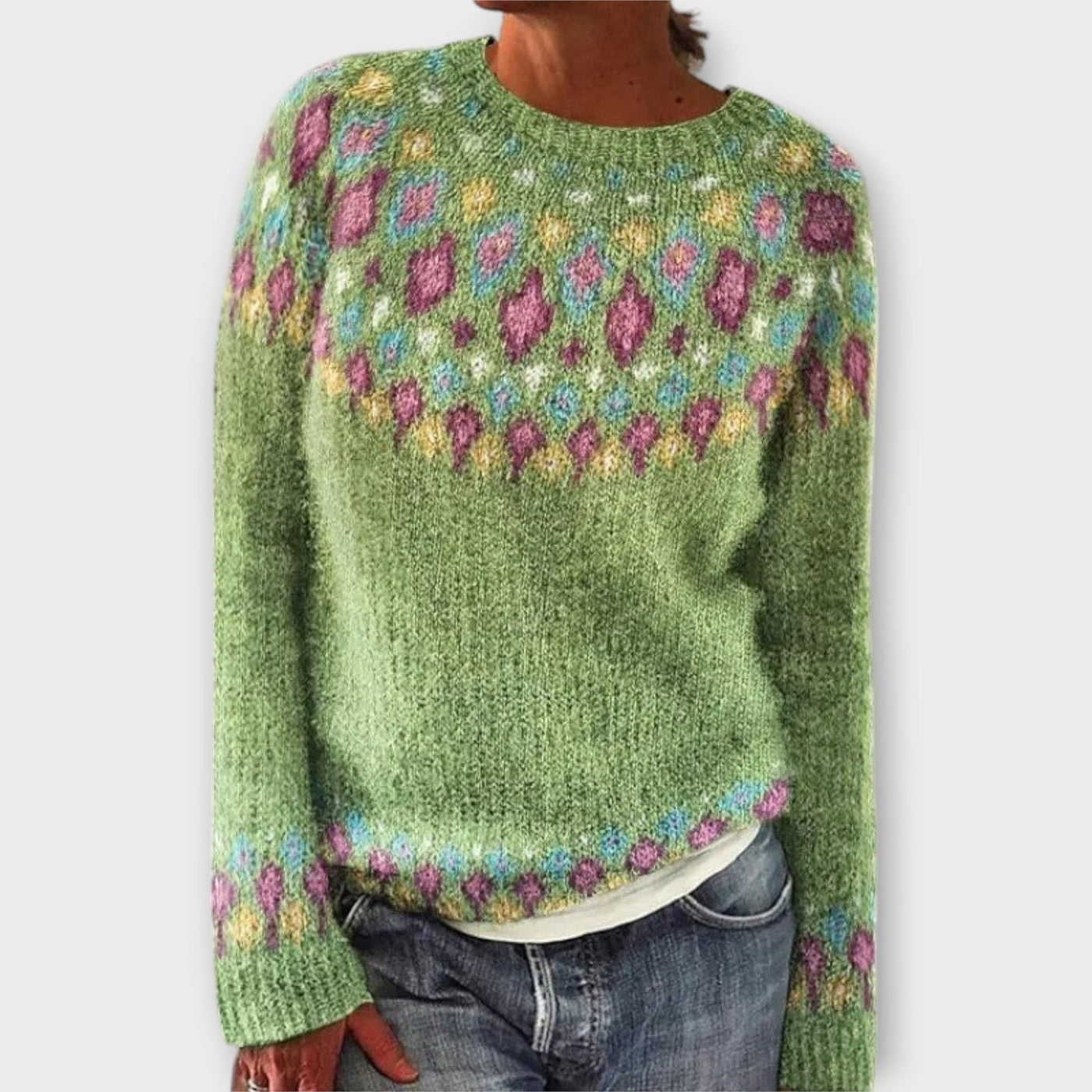 Lila | Cozy Retro Sweater
