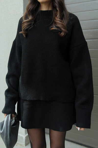Lily | Cozy Sweater Skirt Set