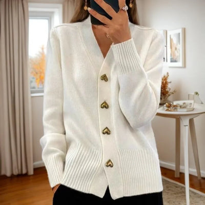 Sophie | Timeless Button Knitted Cardigan